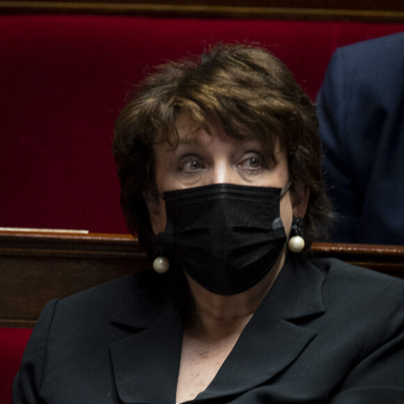 Roselyne Bachelot - ministre de la Culture - Séance de questions au gouvernement à l'Assemblée nationale à Paris, le 2 février 2021. © JB Autissier / Panoramic / Bestimage