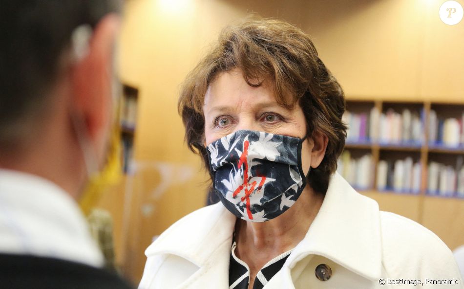 Roselyne Bachelot-Narquin ministre de la Culture au Centre national de la Danse à Pantin. © Panoramic / Bestimage