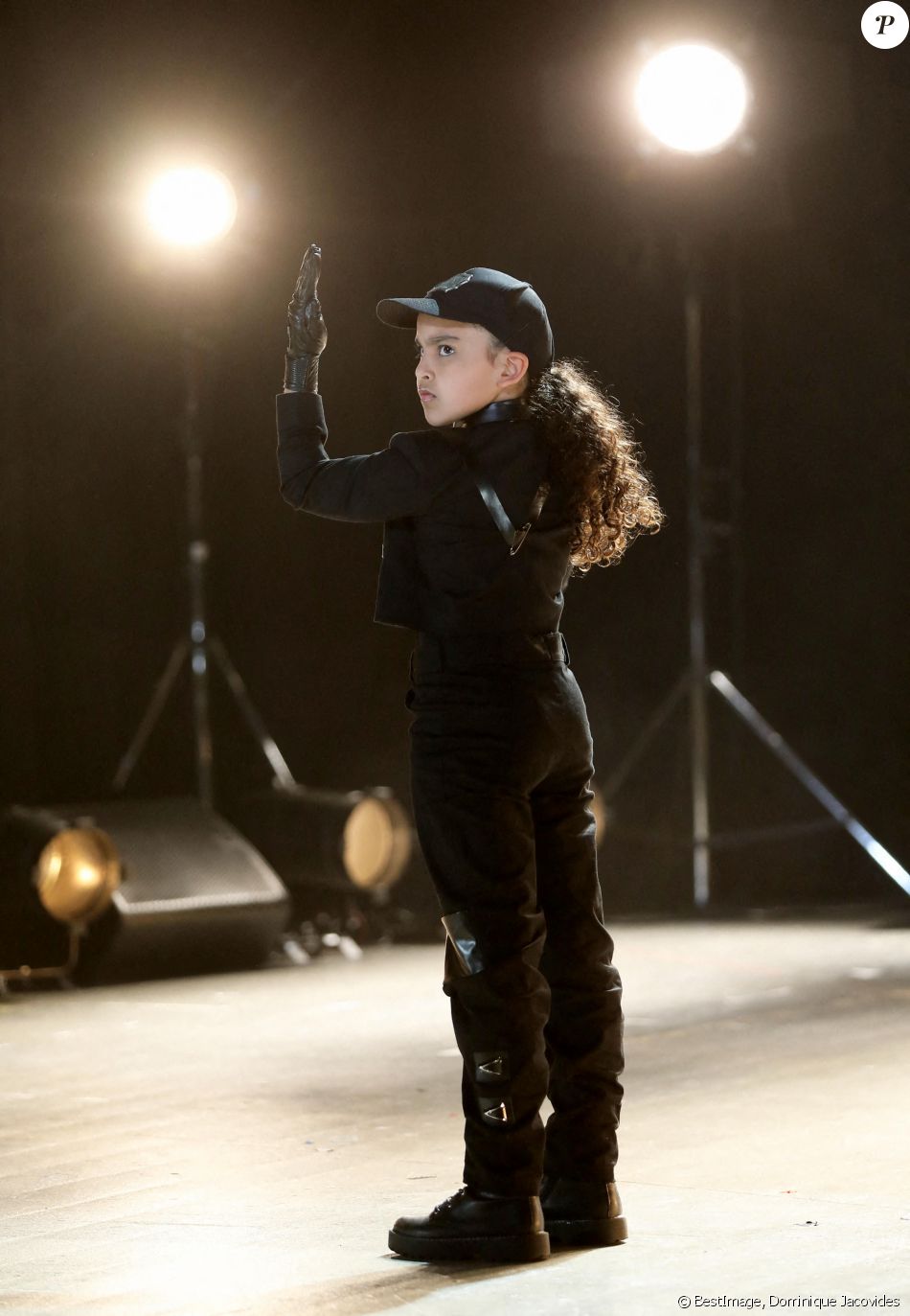 Exclusif - Ilyana lors de l'enregistrement de "L'émission : Spéciale On danse chez vous" présentée par Daphné Bürki et Raphaël Yem qui sera diffusée le 24 Avril sur FranceTV. Paris le 21 avril 2021. © Dominique Jacovides / Bestimage