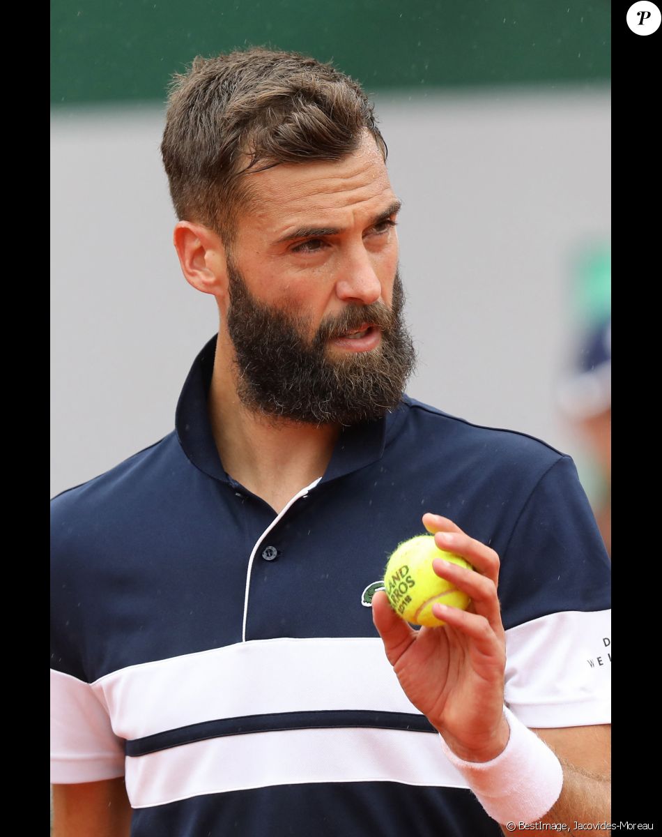 Info - Benoît Paire privé des JO de Tokyo pour "comportements profondément déplacés" - Benoît Paire lors des internationaux de tennis de Roland Garros à Paris, France. © Jacovides-Moreau/Bestimage