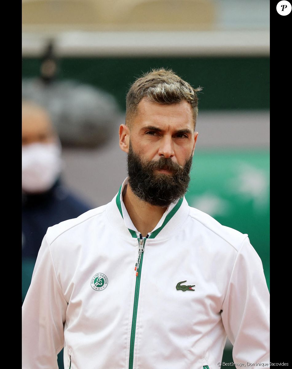 Info - Benoît Paire privé des JO de Tokyo pour "comportements profondément déplacés" - Benoit Paire se qualifie pour le deuxième tour des internationaux de tennis de Roland-Garros à Paris face au coréen Soonwoo Kwon (7-5, 6-4, 6-4) le 27 septembre 2020. © Dominique Jacovides / Bestimage