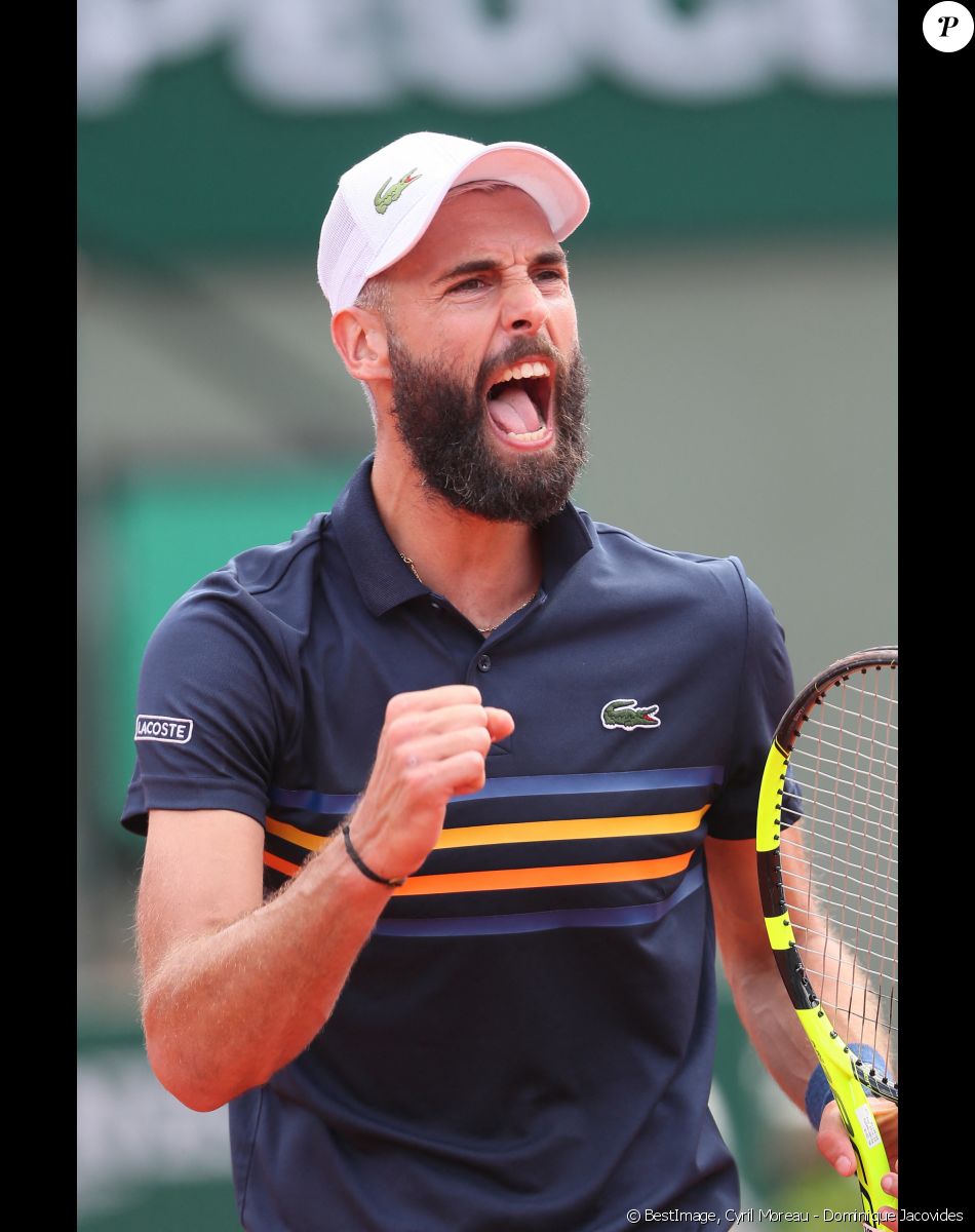 Info - Benoît Paire privé des JO de Tokyo pour "comportements profondément déplacés" - Benoît Paire lors des internationaux de Roland Garros - jour 4 - à Paris, France, le 30 mai 2018. © Cyril Moreau - Dominique Jacovides/Bestimage