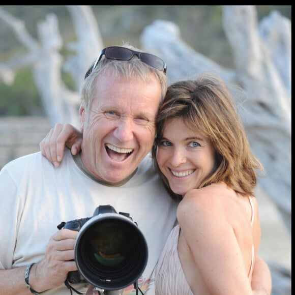 Exclusif - Yves Rénier et sa fille Samantha à Saint-Barthélémy