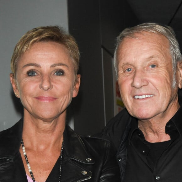 Yves Renier et sa femme Karin - Générale du nouveau spectacle "Muriel Robin et Pof !" au Palais des Sports à Paris le 3 octobre 2019. © Coadic Guirec/Bestimage