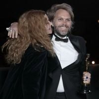Florian Zeller célèbre son Oscar avec son épouse Marine Delterme