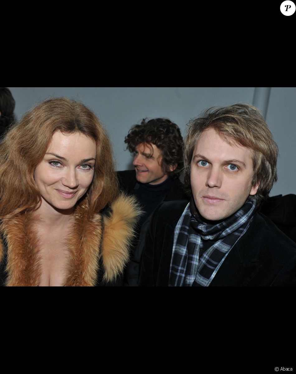 Florian Zeller et Marine Delterme à Paris le 26 janvier 2011. Photo Christophe Guibbaud/ABACAPRESS.COM