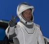 L'astronaute de l'Agence spatiale européenne, Thomas Pesquet, avant le lancement de la mission Crew-2 à Cap Canaveral, Floride, Etats-Unis.