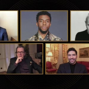 Chadwick Boseman, Riz Ahmed, Anthony Hopkins, Gary Oldman, Tahar Rahim - Chadwick Boseman a reçu le Golden Globe du meilleur acteur dans un film dramatique pour "Le Blues de Ma Rainey" à titre posthume.
