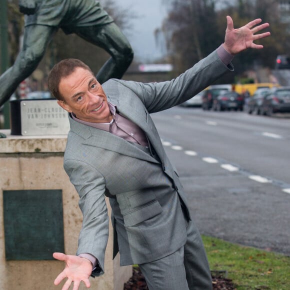 Jean-Claude Van Damme - Jean-Claude Van Damme fait la promotion de la série d'Amazon intitulée "Jean-Claude Van Johnson" à Bruxelles, le 15 décembre 2017.