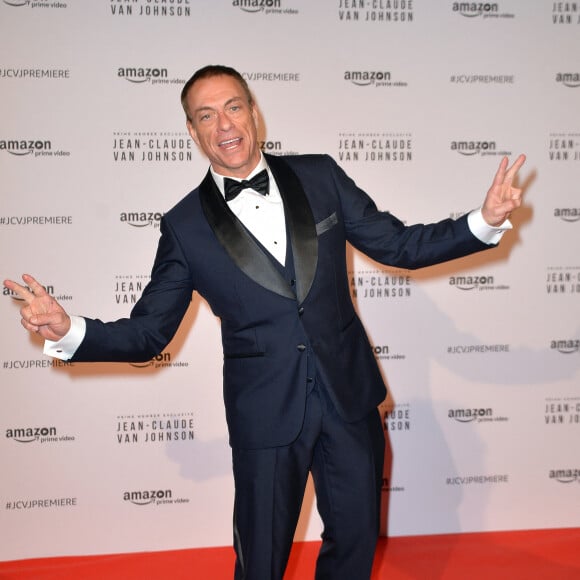 Jean-Claude Van Damme - Présentation de la série "Jean-Claude Van Johnson" par Amazon TV au cinéma Le Grand Rex à Paris, le 12 décembre 2017. © Veeren/Bestimage