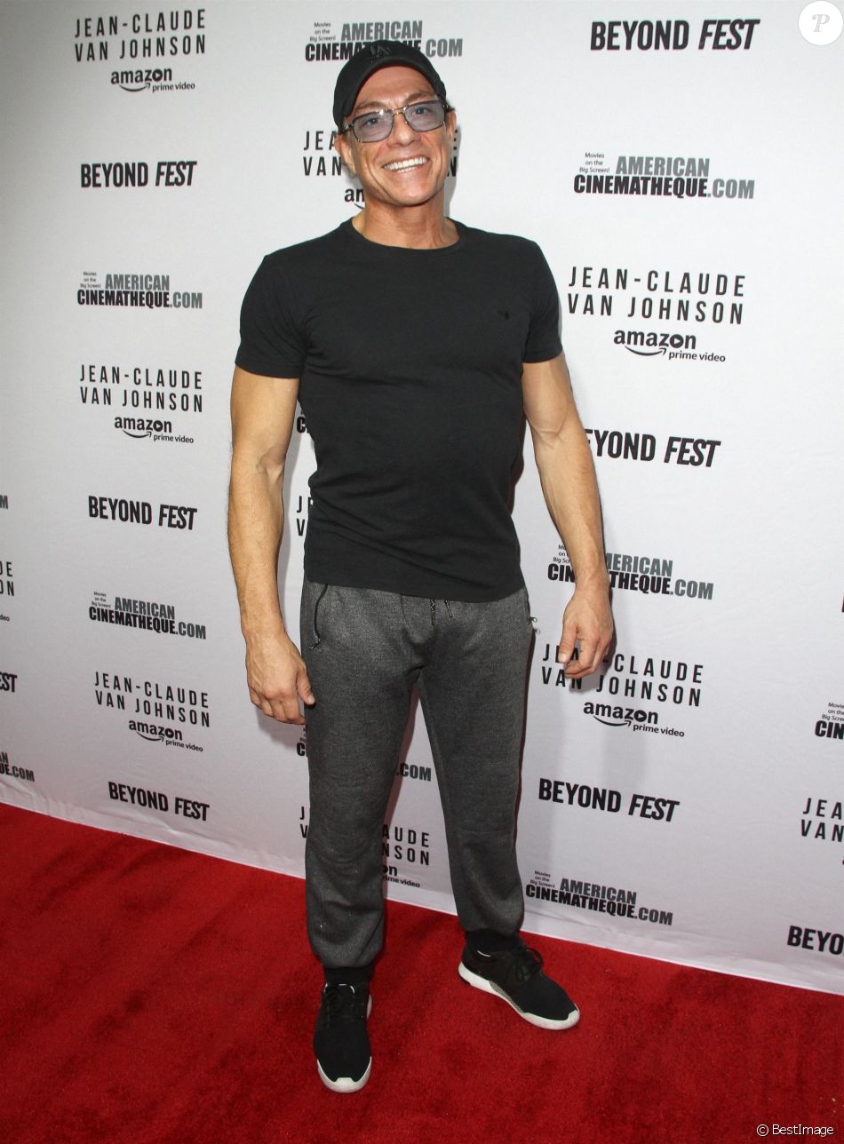 Jean-Claude Van Damme au théâtre Egyptien à Hollywood, le 9 octobre 2017.