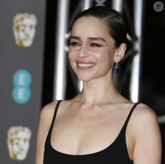 Emilia Clarke - 73e cérémonie des British Academy Film Awards (BAFTA) au Royal Albert Hall à Londres, le 2 février 2020. 