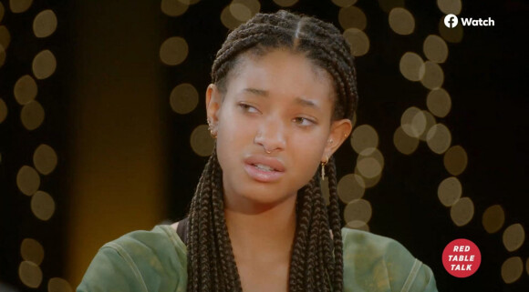 Willow Smith dans l'émission "Red Table Talk".