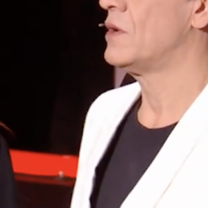 Amel Bent et Marc Lavoine lors des cross-battles de "The Voice" - TF1
