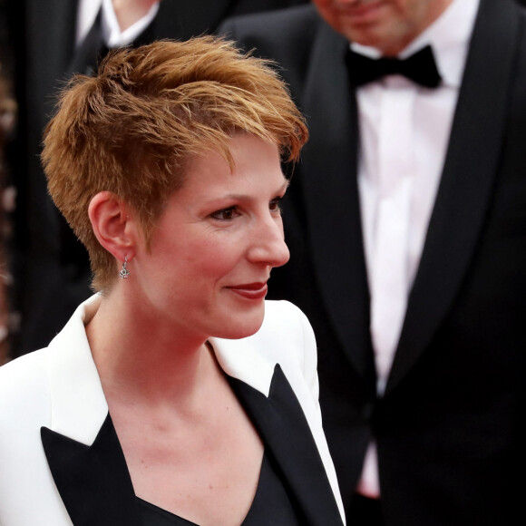 Perico Légasse, Natacha Polony - Montée des marches du film "L'Amant Double" lors du 70ème Festival International du Film de Cannes. Le 26 mai 2017. © Borde-Jacovides-Moreau / Bestimage 
