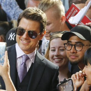 Tom Cruise - Les célébrités posent lors du photocall de la première du film "Mission : Impossible - Fallout" à Londres le 13 juilllet 2018.