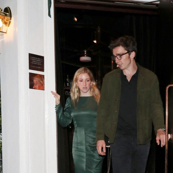 Exclusif - Ellie Goulding et son mari Caspar Jopling ont dîné au restaurant Casa Cruz avec la princesse Eugenie d'York et son mari Jack Brooksbank à Londres le 9 juillet 2020.