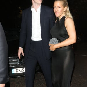 Ellie Goulding et son fiancé Caspar Jopling à la sortie de la soirée "The Serpentine Summer Party" dans les jardins de Kensington à Londres, Royaume Uni, le 25 juin 2019. 