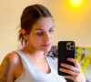 Julia Paredes enceinte de son deuxième enfant, photo Instagram de mai 2021