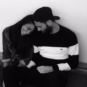 Shy'm avec Benoît Paire sur Instagram, le 14 février 2017.