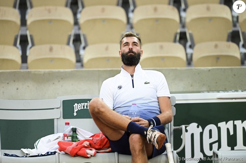 Benoit Paire (Fra) - Internationaux de tennis de Roland Garros à Paris le 27 septembre 2020. © JB Autissier / Panoramic / Bestimage