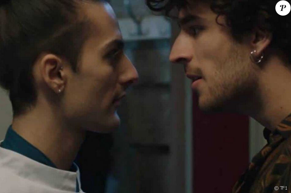 Nicolas Anselmo (Eliott) et Mikaël Mittelstadt (Greg) dans "Ici tout commence" - TF1