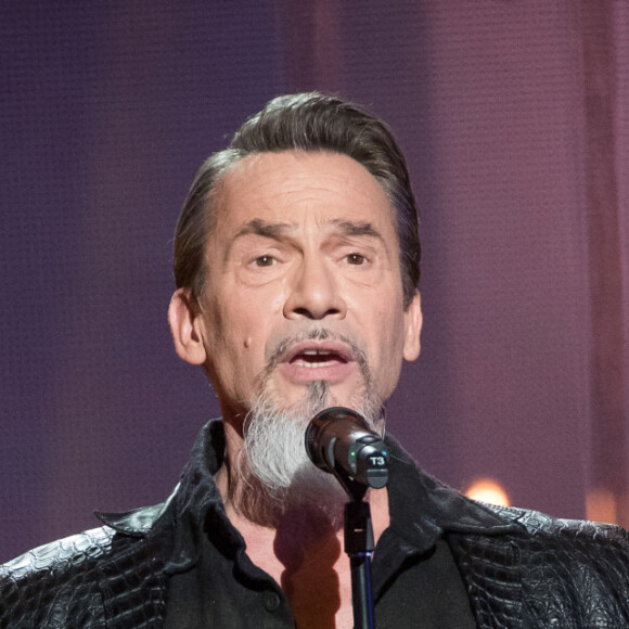 Exclusif - Florent Pagny - Enregistrement de l'émission "Rendez vous avec Julien Clerc" au Théâtre du Châtelet à Paris, qui sera diffusée le 29 novembre sur France 3. Le 24 octobre 2019. © Cyril Moreau / Bestimage 
