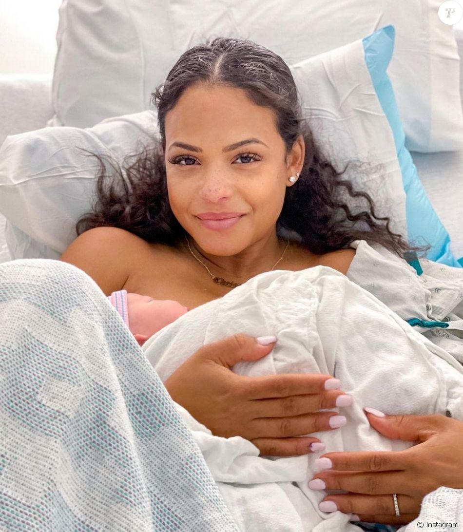 Matt Pokora et Christina Milian ont accueilli leur deuxième fils, Kenna ...