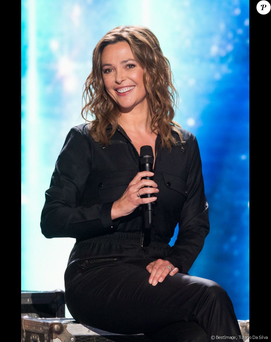 Exclusif - Sandrine Quétier - Enregistrement de l'émission "La Boîte à secrets 3" à Paris, présentée par F.Bollaert © Tiziano Da Silva / Bestimage