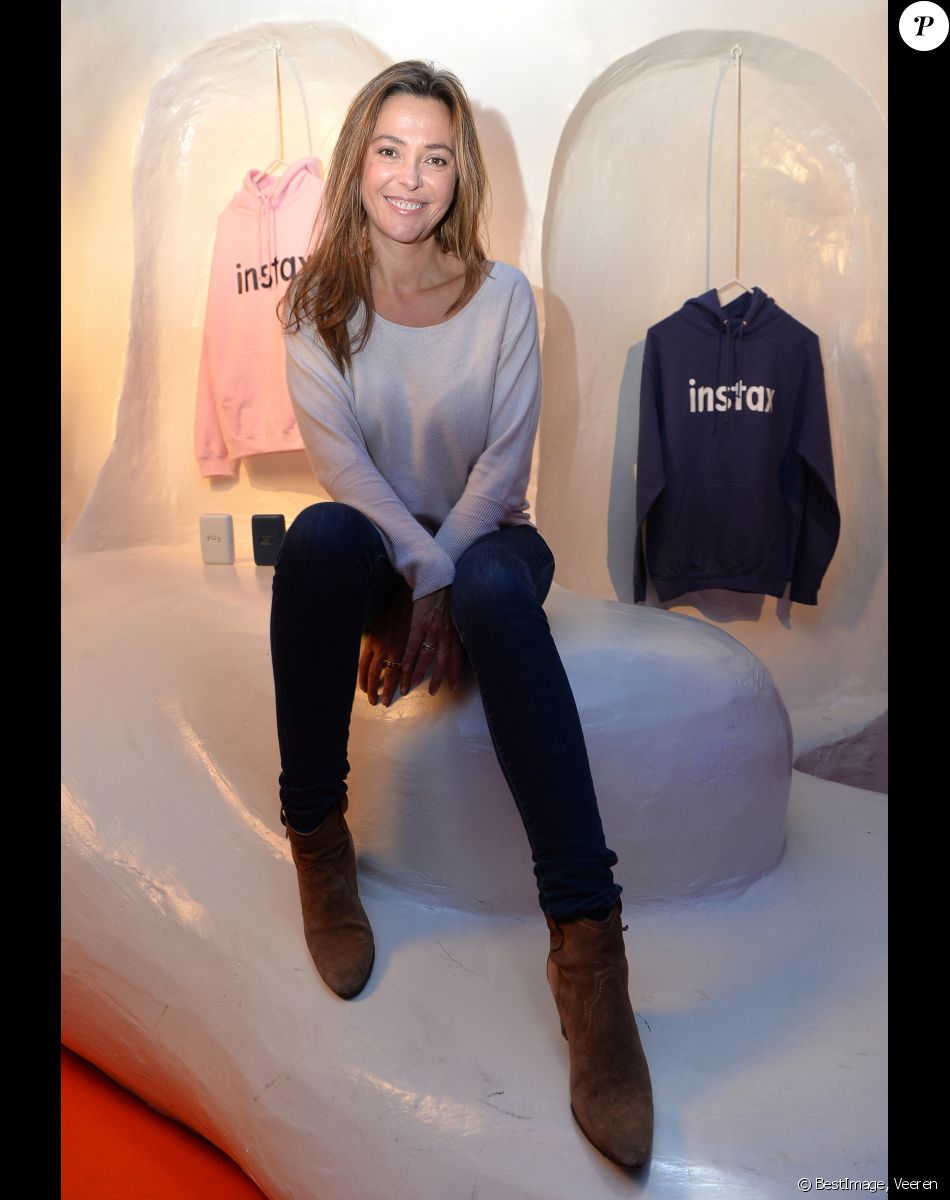 Sandrine Quétier - Lancement de l'Instax Mini Link de Fujifilm à Paris, le 10 décembre 2019. © Veeren/Bestimage
