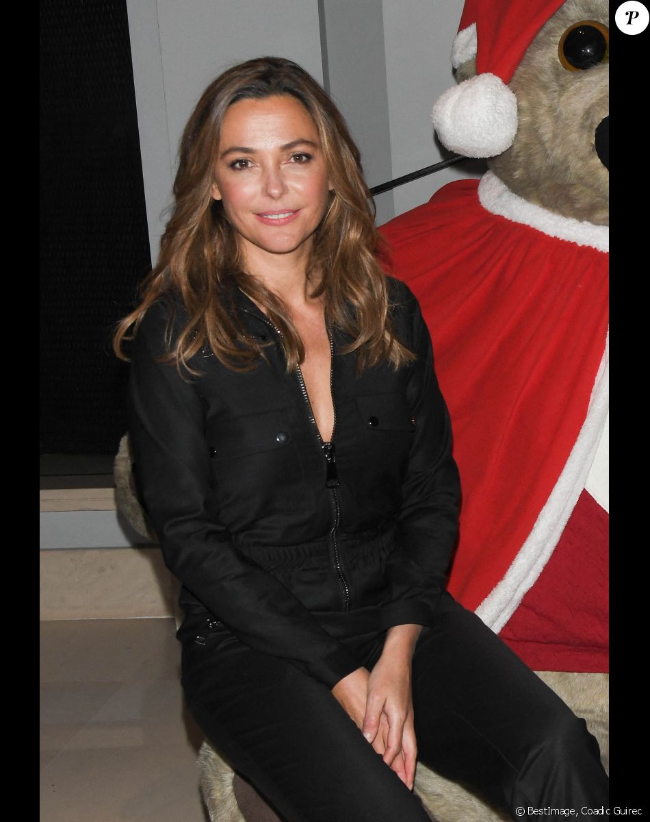 Sandrine Quétier - Illuminations rue du Faubourg Saint Honoré à Paris, le 19 novembre 2019. © Coadic Guirec/Bestimage