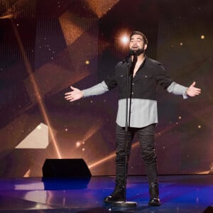 Exclusif - Kendji Girac - Enregistrement de l'émission "La Boîte à Secrets 8", présentée par F.Bollaert et qui sera diffusée le 7 mai sur France 3. Le 19 janvier 2021 © Tiziano Da Silva / Bestimage
