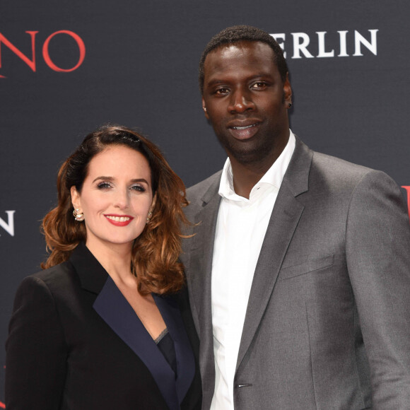 Omar Sy et sa femme Hélène - Première du film "Inferno" à Berlin.