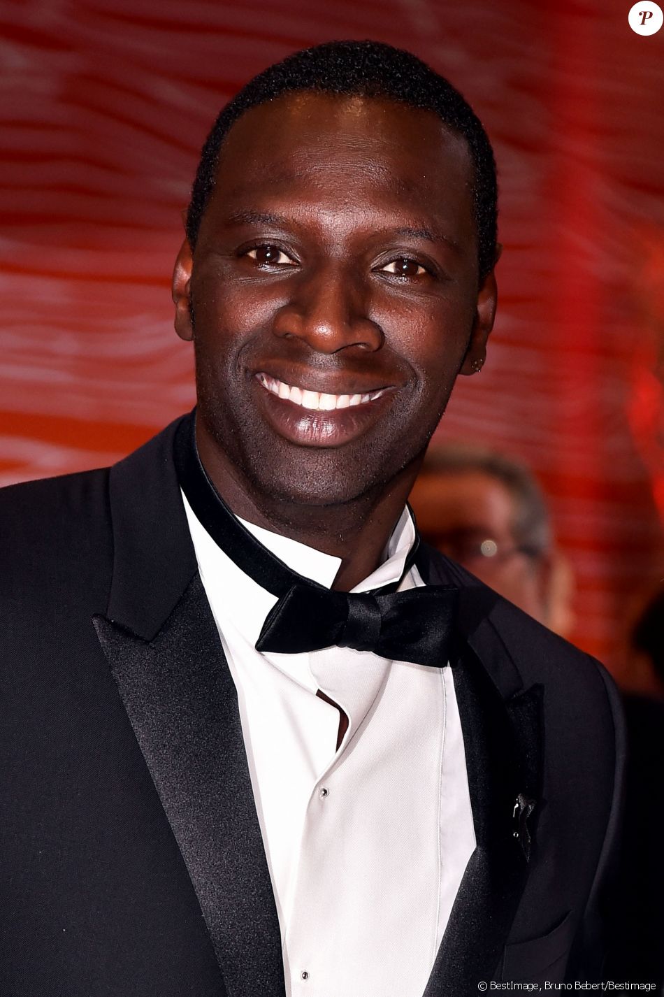 Info ( Omar Sy bientôt papa pour la 5 ème fois, sa femme Hélène est enceinte) - Omar Sy - 68ème gala de la croix rouge Monégasque dans la salle des Etoiles du Sporting Monte-Carlo à Monaco, le 23 juillet 2016. © Bruno Bebert/Bestimage