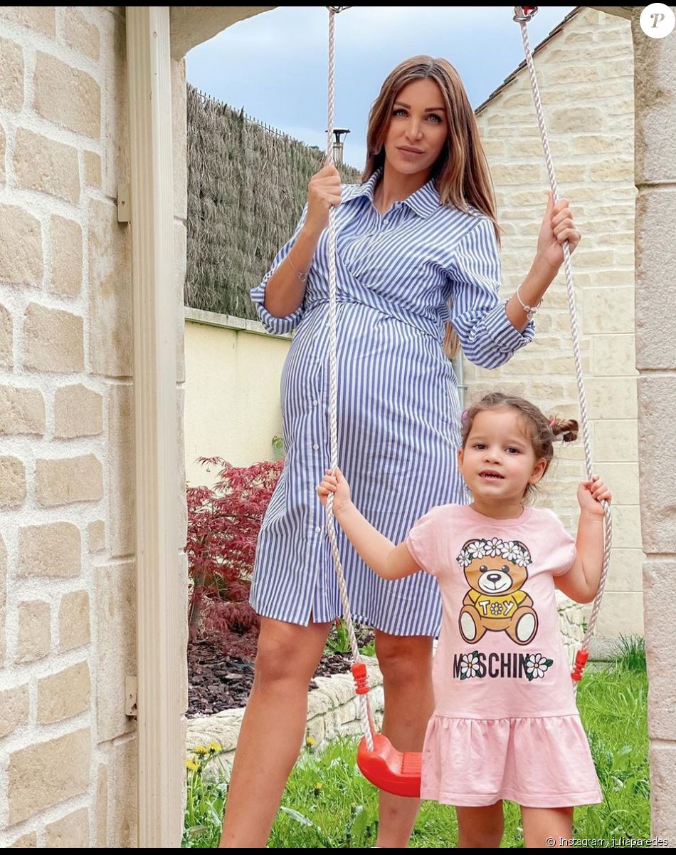 Julia Paredes confie que sa grossesse a des répercussions psychologiques sur sa fille aînée Luna - Instagram