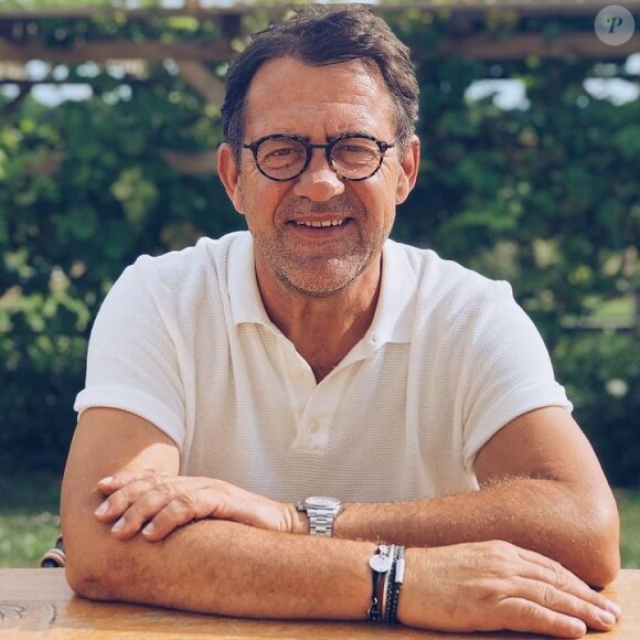Michel Sarran pose sur Instagram, août 2020