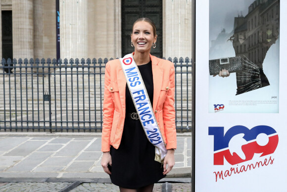 Amandine Petit, Miss Normandie 2020 et Miss France 2021 © Stéphane Lemouton/Bestimage