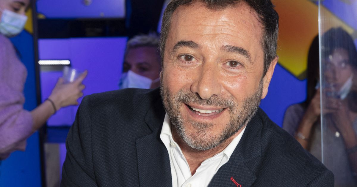 Exclusif Bernard Montiel lors de l'enregistrement de l'émission