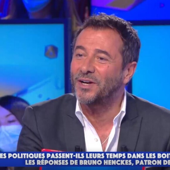 Bernard Montiel dans "Touche pas à mon poste", le 12 mai 2021 sur C8