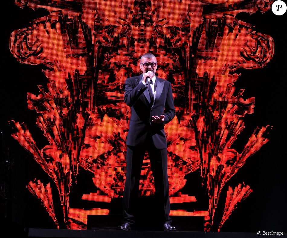 George Michael en concert au Ziggo Dome à Amsterdam, le 14 septembre 2012.