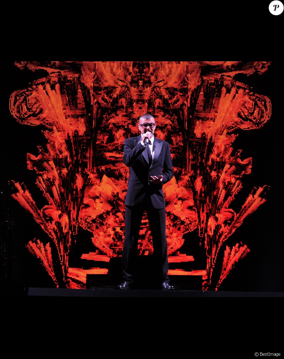 George Michael en concert au Ziggo Dome à Amsterdam, le 14 septembre 2012.