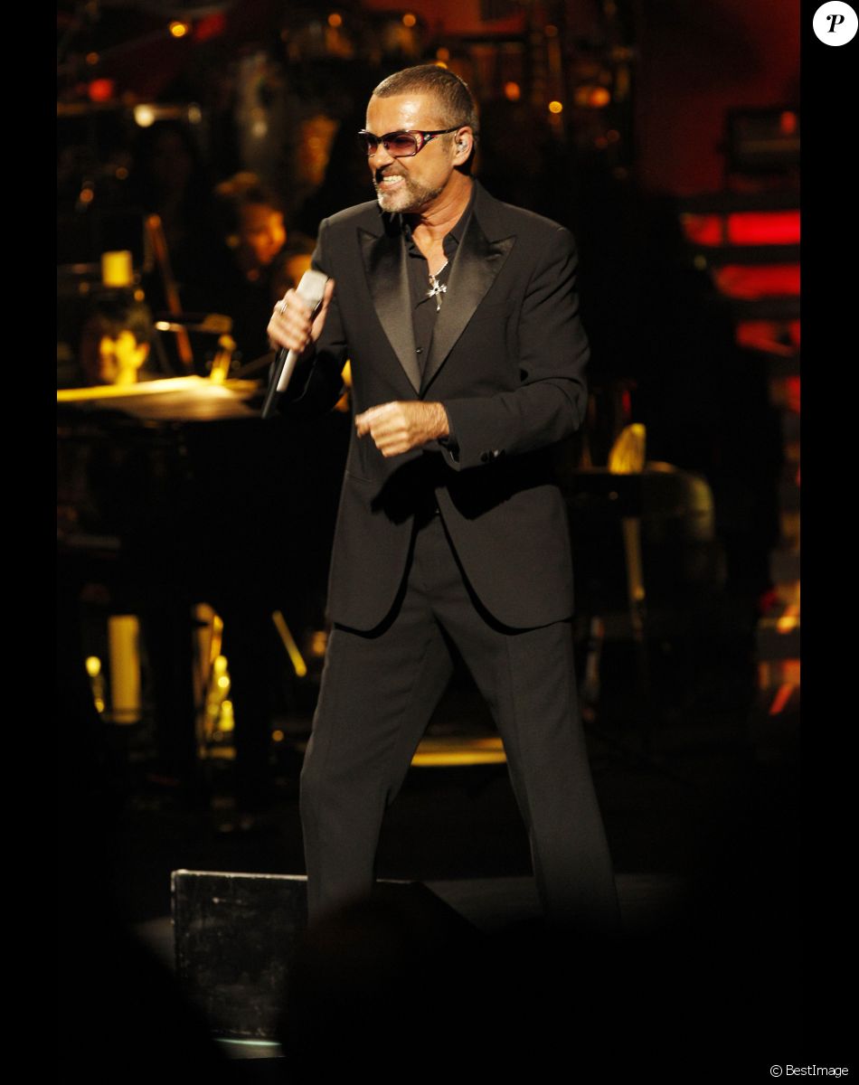 George Michael en 2012 à Paris.