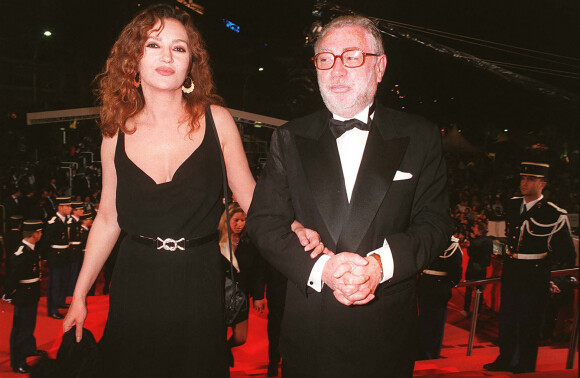 Jean-Yves Bouvier et Caroline Cellier au Festival de Cannes en 1997.