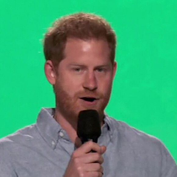 Prince Harry, Duke of Sussex lors de l'enregistrement du concert caritatif Vax Live à Los Angeles