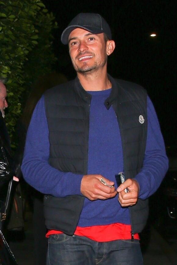 Exclusif - Orlando Bloom au restaurant Giorgio Baldi à Santa Monica, Californie, Etats-Unis, le 26 octobre 2018.