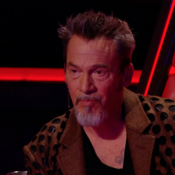 Florent Pagny lors de la finale de "The Voice" (TF1) le samedi 15 mai 2021.