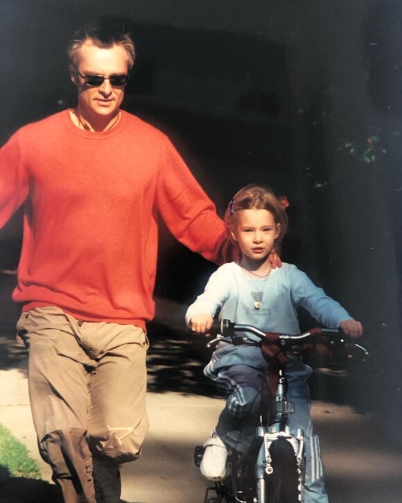 Ilona Smet et son père David Hallyday. Photo publiée sur Instagram le 21 juin 2020.