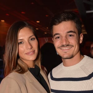 Camille Cerf et son compagnon Cyrille Roty - Soirée de lancement BoohooMan x Dadju à Paris, le 29 octobre 2019. © Veeren Ramsamy-Christophe Clovis/Bestimage