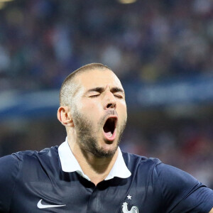 Karim Benzema - Match amical France-Jamaïque à Lille le 8 juin 2014.