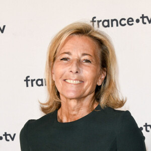 Claire Chazal - Conférence de presse de France 2 au théâtre Marigny à Paris, le 18 juin 2019 © Coadic Guirec / Bestimage